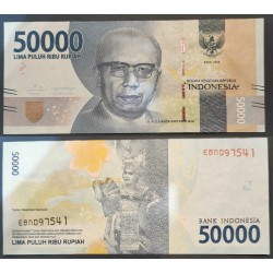 Indonésie Pick N°159b, Billet de banque de 50000 Rupiah 2017