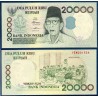 Indonésie Pick N°138e, Billet de banque de 20000 Rupiah 2002