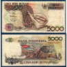 Indonésie Pick N°130f, TB Billet de banque de 5000 Rupiah 1997