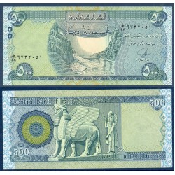 Irak Pick N°98, Billet de banque de 500 Dinars 2013