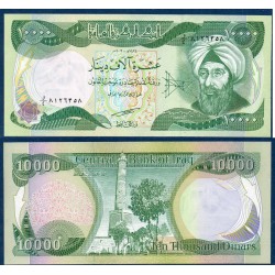 Irak Pick N°95a, Billet de banque de 10000 Dinars 2003