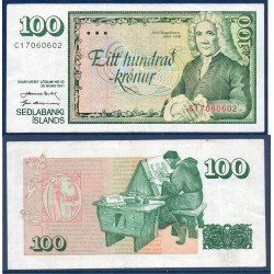 Islande Pick N°50a, TTB Billet de banque de 100 kronur 1981
