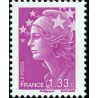 Timbre France Yvert No 4237 Marianne de Beaujard 1.33€ lilas