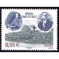 Timbre France Yvert No 4243 Mémorial Charles de Gaulle