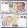 Italie Pick N°115, Neuf Billet de banque de 2000 Lire 1990-1992