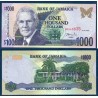 Jamaique Pick N°82a, Billet de banque de 1000 dollars 2002