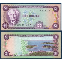 Jamaique Pick N°59a, Billet de banque de 1 dollar 1976