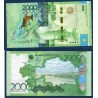 Kazakhstan P.41, neuf Billet de 2000 Tenge 2012 Kazakh Eli