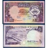 Koweit Pick N°12d TB Billet de banque de 1/2 Dinar 1980