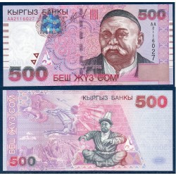 Kirghizistan Pick N°17 Billet de banque de 500 som 2000