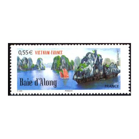 Timbre France Yvert No 4284 Baie d'Along