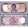 Liberia Pick N°24a, Billet de banque de 50 Dollars 1999