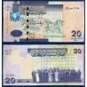 Libye Pick N°74, Neuf Billet de banque de 20 dinars 2009
