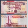 Libye Pick N°72, neuf Billet de banque de 5 dinars 2009