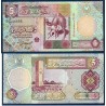 Libye Pick N°65a, Neuf Billet de banque de 5 dinars 2002