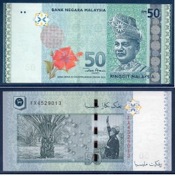 Malaisie Pick N°50a, neuf Billet de banque de 50 Ringgit 2009