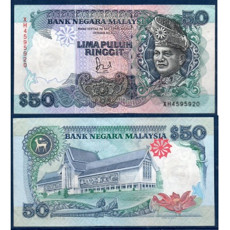 Malaisie Pick N°31, TTB Billet de banque de 10 ringgit 1987