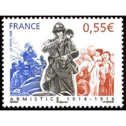 Timbre France Yvert No 4322 Signature de l'armistice