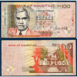 Maurice Pick N°56c, TTB Billet de banque de 100 Rupees 2009