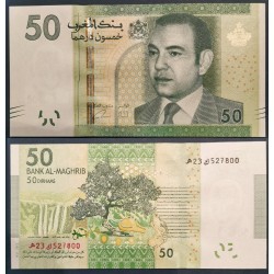 Maroc Pick N°75, Neuf Billet de banque de 50 Dirhams 2013