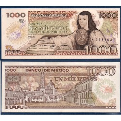Mexique Pick N°81, Sup Billet de Banque de 1000 pesos 30.10.1984