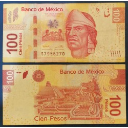 Mexique Pick N°124h, TTB Billet de Banque de 100 pesos 24.4.2013