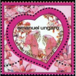 Timbre France Yvert No 4328 Coeur St Valentin Ungaro