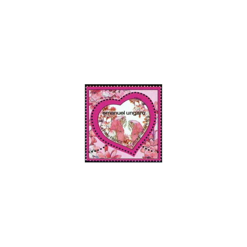 Timbre France Yvert No 4328 Coeur St Valentin Ungaro