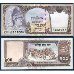 Nepal Pick N°43a, Billet de banque de 500 rupees 2000