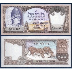 Nepal Pick N°35d, Billet de banque de 500 rupees 1995-2000