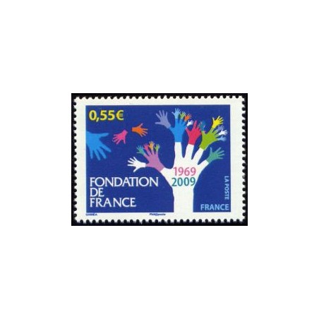 Timbre France Yvert No 4335 Fondation de France