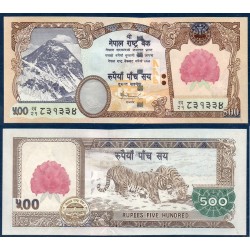 Nepal Pick N°65, Billet de banque de 500 rupees 2007