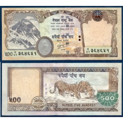 Nepal Pick N°66b, Billet de banque de 500 rupees 2010