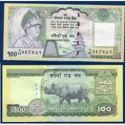 Nepal Pick N°57, Billet de banque de 100 rupees 2006