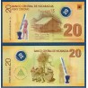 Nicaragua Pick N°202b, Billet de Banque de 20 Cordobas 2007