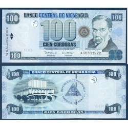 Nicaragua Pick N°194, Billet de Banque de 100 cordobas 2002