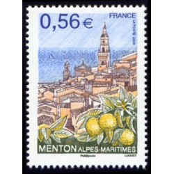 Timbre France Yvert No 4337 Menton