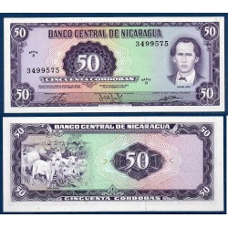 Nicaragua Pick N°130, Billet de Banque de 50 Cordobas 1978