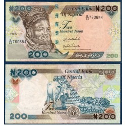 Nigeria Pick N°29c, Sup Billet de Banque de 200 Naira 2004-2005