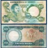 Nigeria P.26b, TTB, Billet de 20 Naira 1984-2000 Murtala Muhammed