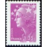 Timbre France Yvert No 4345 Marianne de Beaujard 1.35€ lilas
