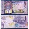 Oman Pick N°48b, TTB ecrit Billet de banque de 1 rial 2015