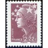 Timbre France Yvert No 4346 Marianne de Beaujard 2.22€ brun prune