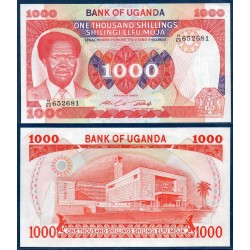 Ouganda Pick N°23a, Neuf Billet de banque de 1000 Shillings 1983
