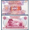 Ouganda Pick N°19b, TTB Billet de banque de 100 Shillings 1982