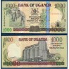 Ouganda Pick N°43d, Billet de banque de 1000 Shillings 2009