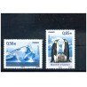 Timbre France Yvert No 4350-4351 Protection des zones polaires et glaciers