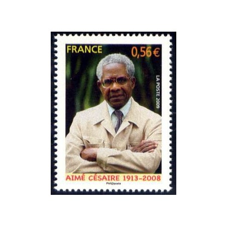 Timbre France Yvert No 4352 Aimé Césaire