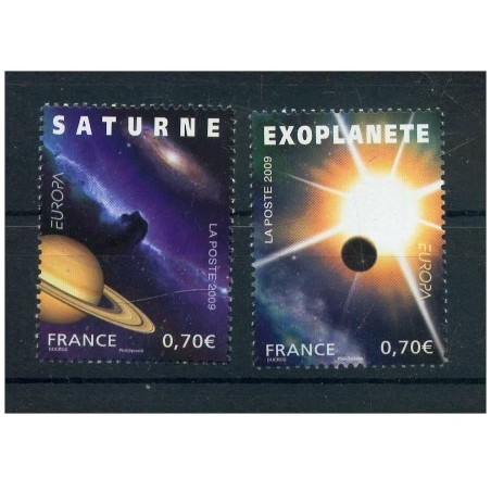 Timbre France Yvert No 4353-4354 Europa, l'astronomie