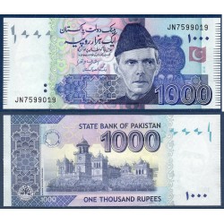 Pakistan Pick N°50j, Billet de banque de 1000 Rupees 2015